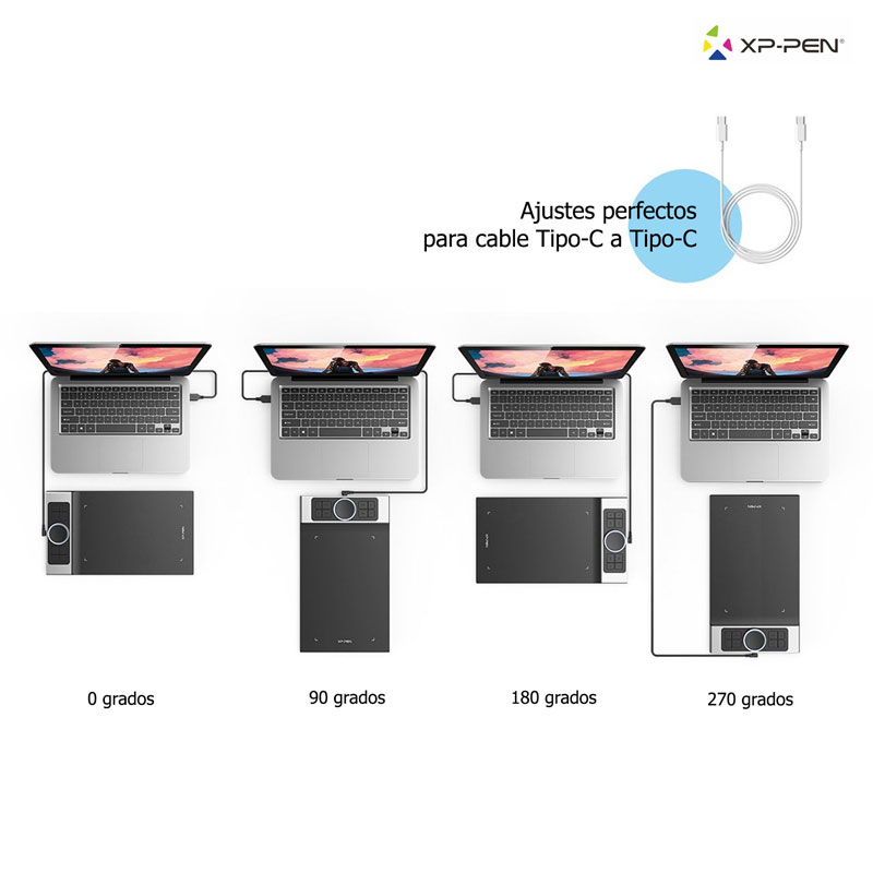 Tableta Grafica Digitalizadora Xp-Pen Drawing Deco Pro Mediana