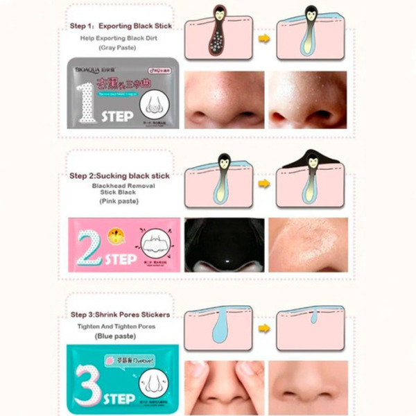 BIOAQUA MASCARILLA 3 PASOS