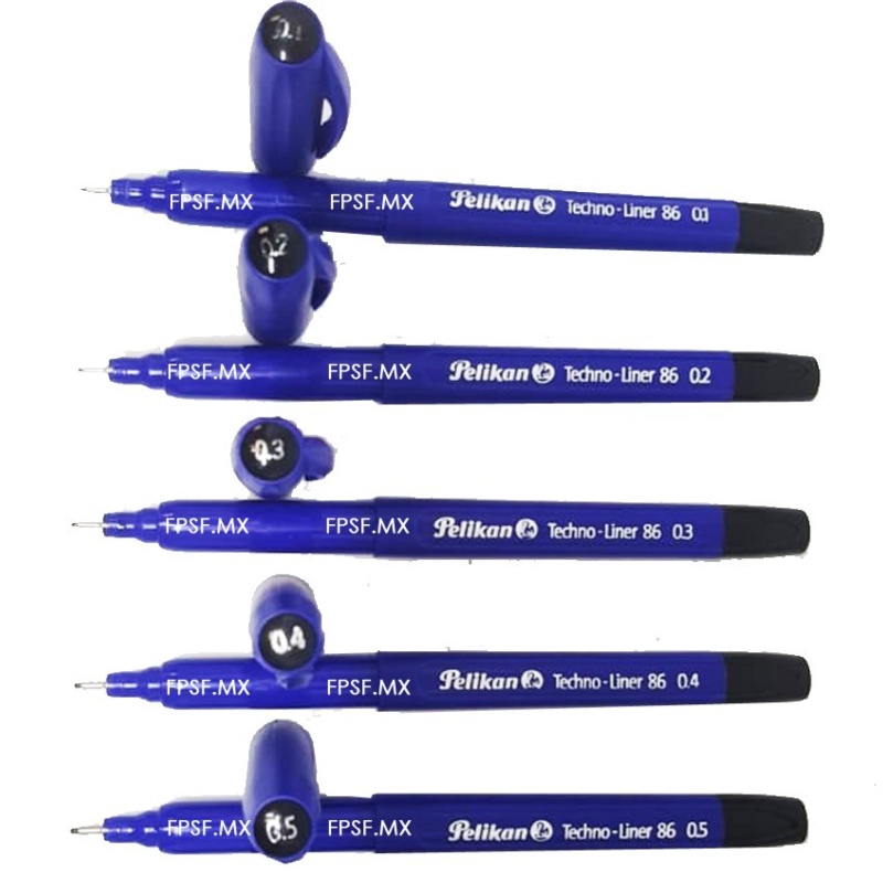 5 Estilógrafos Para Lettering Arte Manga Sketch Dibujo Técnico