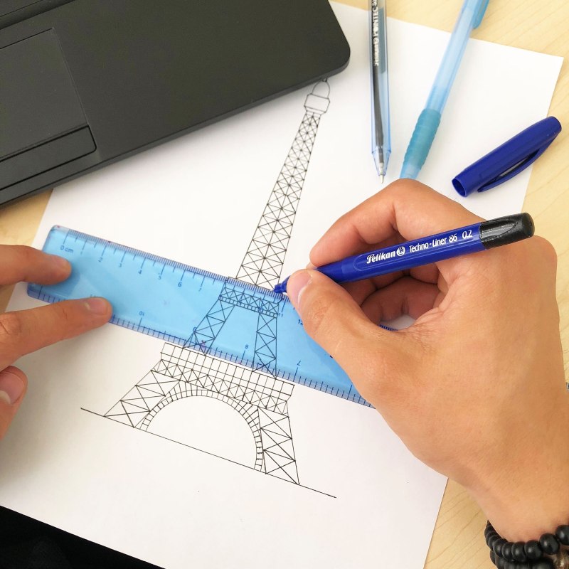 5 Estilógrafos Para Lettering Arte Manga Sketch Dibujo Técnico