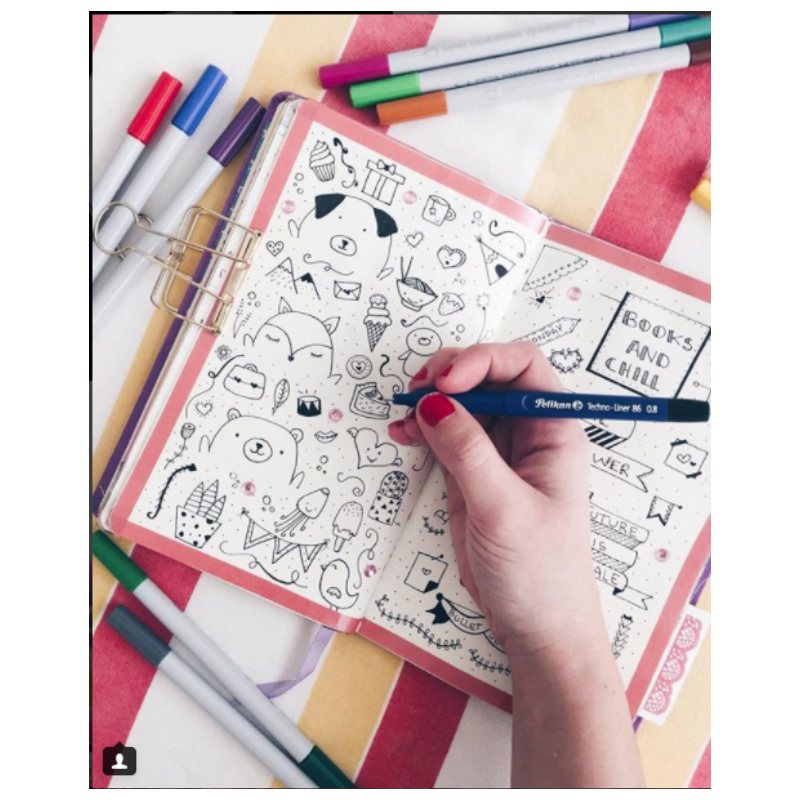 5 Estilógrafos Para Lettering Arte Manga Sketch Dibujo Técnico