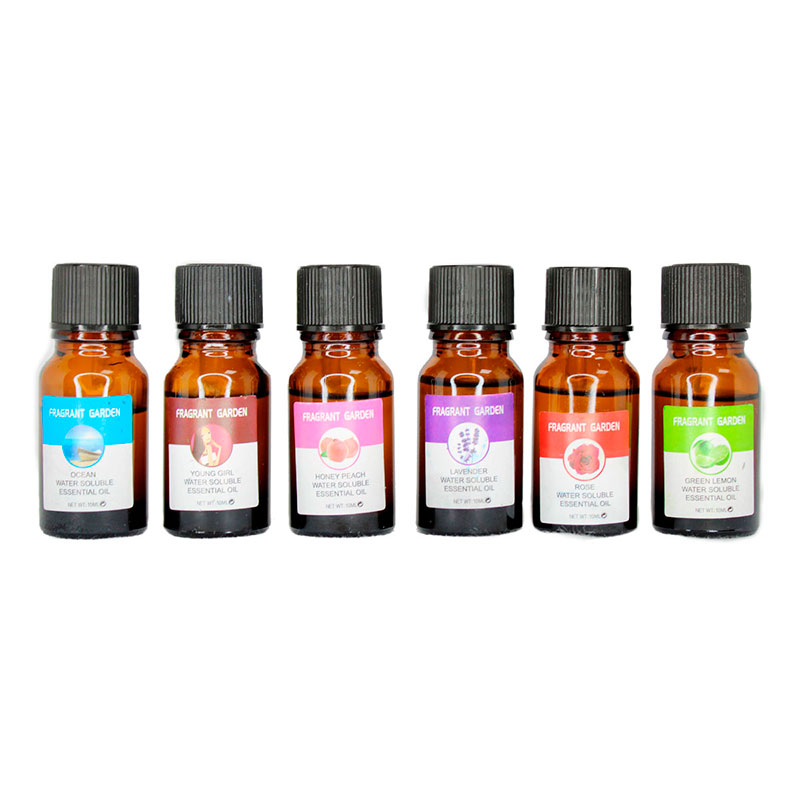 Kit De 6 Esencias Para Difusor Aromaterapia 
