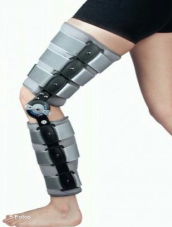 Rodillera Post Operatoria Articulada Rom Mecánica Graduada