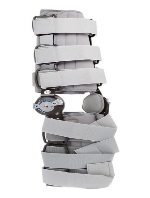 Rodillera Post Operatoria Articulada Rom Mecánica Graduada