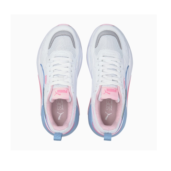 TENIS PUMA X-RAY 2 SQUARE JR BLANCO/ROSA MUJER 374190 08