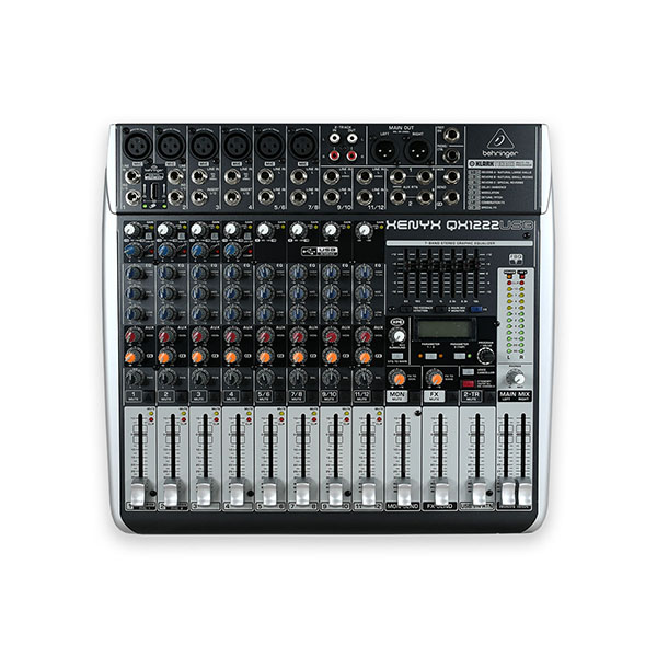 Interface De Audio 12 Canales Xenyx Behringer Qx1222usb