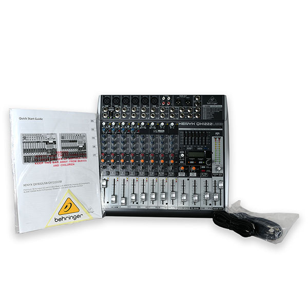 Interface De Audio 12 Canales Xenyx Behringer Qx1222usb