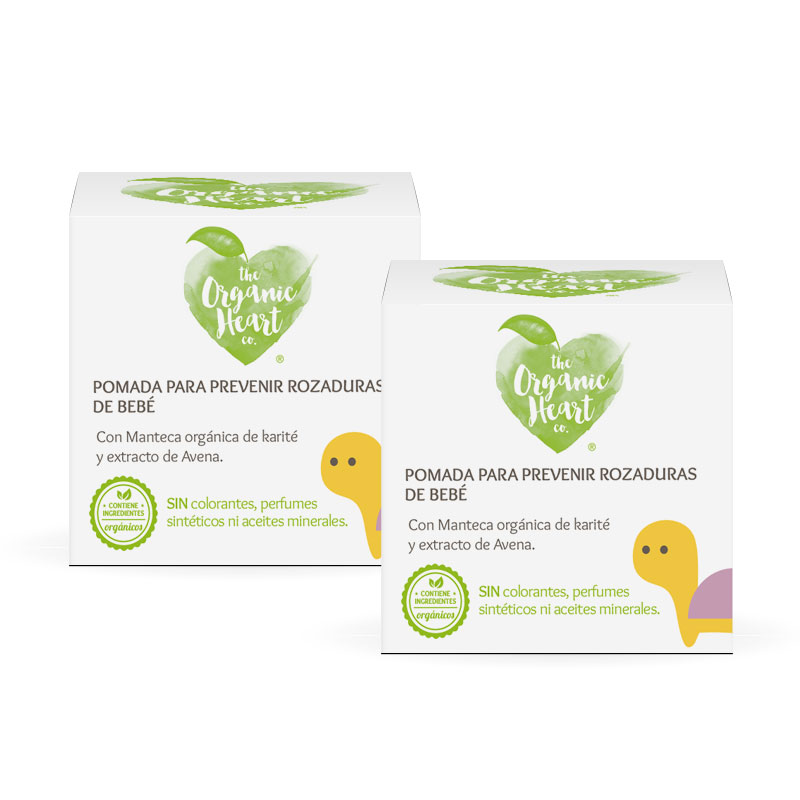 Duo Pack Crema Anti Rozaduras The Organic Heart Co. 