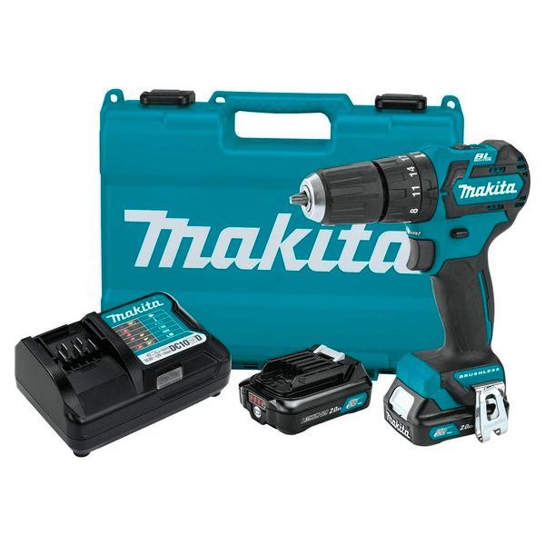 Kit Taladro Percutor Inalámbrico 12v HP333DWYX4 Makita