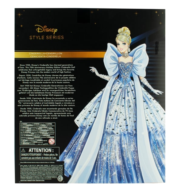 Disney Princesa Cenicienta De Colección 70 Años Hasbro