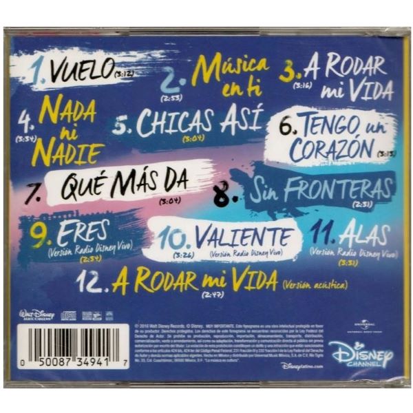 CD Soy Luna ~ Música en ti