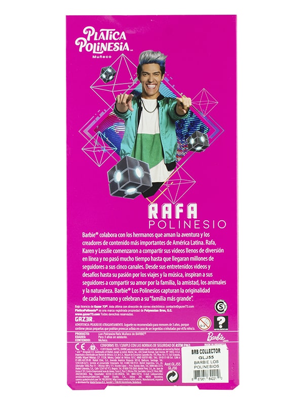 Barbie Signature Los Polinesios Rafa 30 cm Mattel