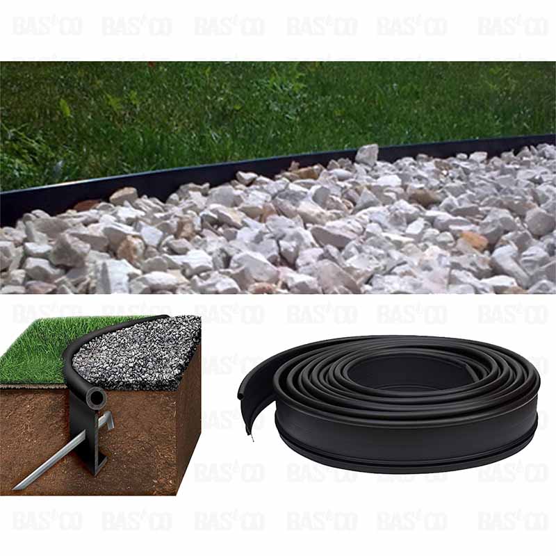 Borde Separador Para Jardín Rollo De 18 Mts. Ligero
