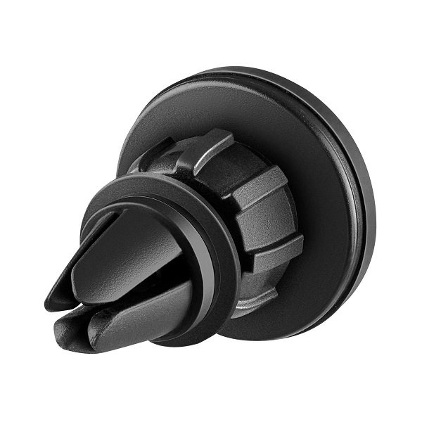Nakedcellphone Soporte magnético para teléfono con clip de ventilación de  CA para automóvil + dos adaptadores magnéticos, universal