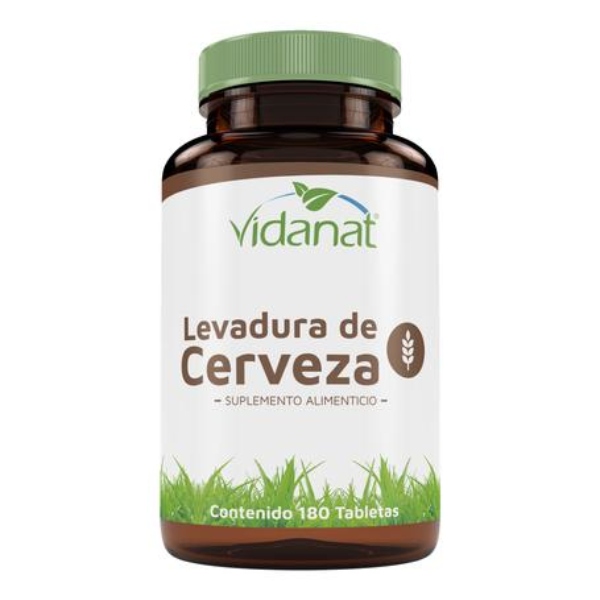 Levadura De Cerveza 180 Tab. Vidanat