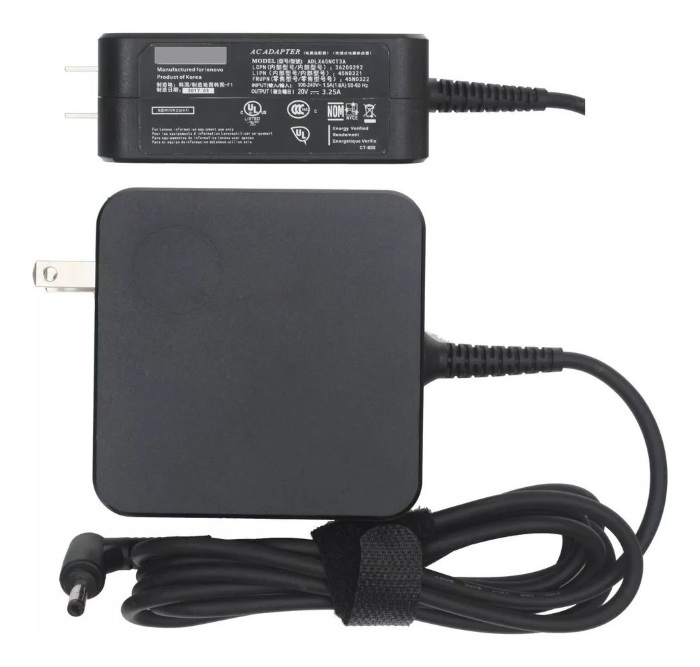 Cargador Para laptop compatible lenovo Ideapad Adl45wcc 20v 2.25a 65w 4.0x1.7mm 