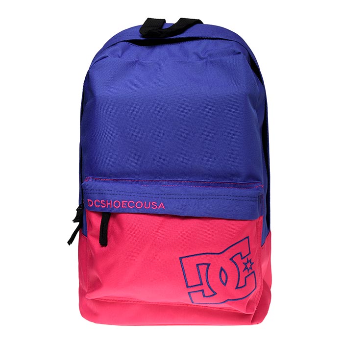 Mochila DC Shoes Unisex Skate Escolar Rojo Azul ADYBP03080PST0