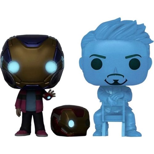 Funko Pop! Morgana Stark Y Tony Stark Glow in the Dark Special Edition