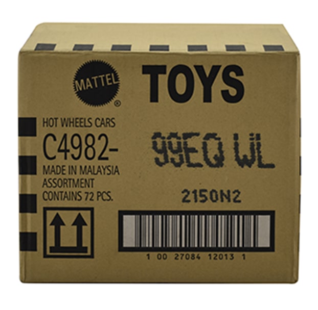 Hot Wheels Caja Con 72 Automoviles 2019 Al 2021 Mattel