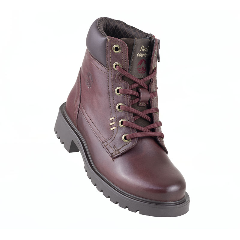 BOTAS DE MUJER FLEXI COUNTRY ORIGINALES 37812 VINO OUTDOORS