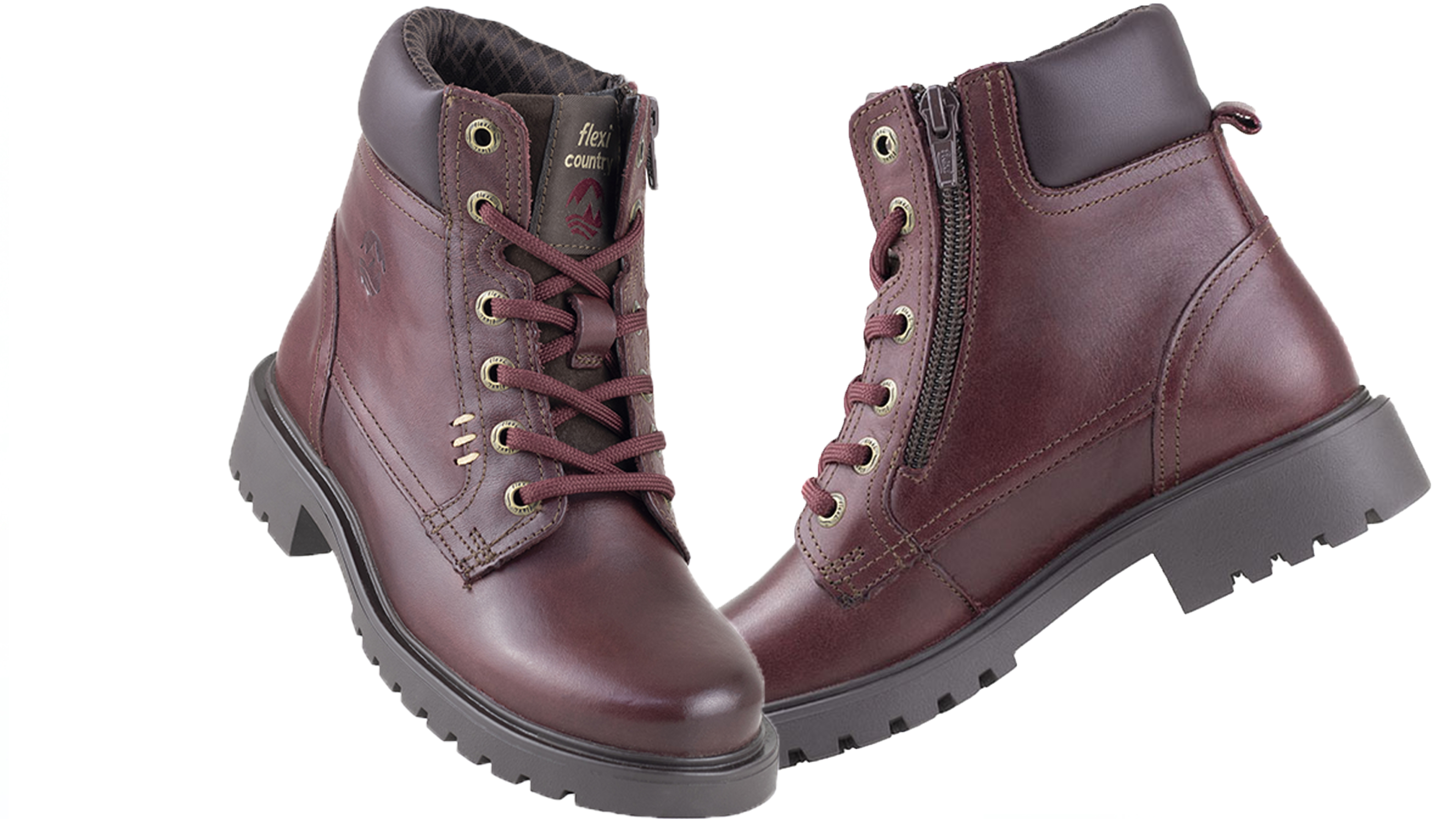 BOTAS DE MUJER FLEXI COUNTRY ORIGINALES 37812 VINO OUTDOORS