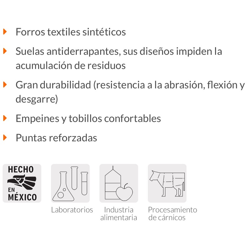 BOTAS IMPERMEABLES INDUSTRIALES DE PVC BLANCAS No.27 PARA AGUA LIMPIEZA TRUPER