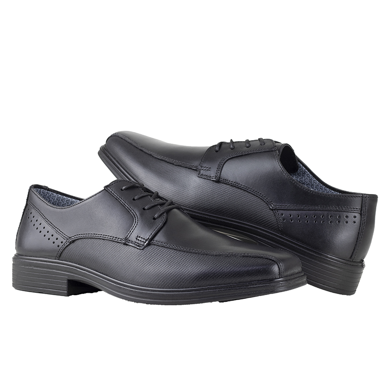 ZAPATOS DERBY HOMBRE FLEXI ORIGINAL 406402 NEGRO WALKINGSOFT