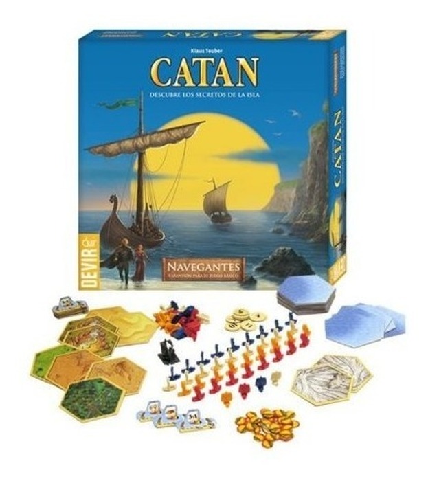 Catan Navegantes Expansión - Juego de Mesa en Español - Devir