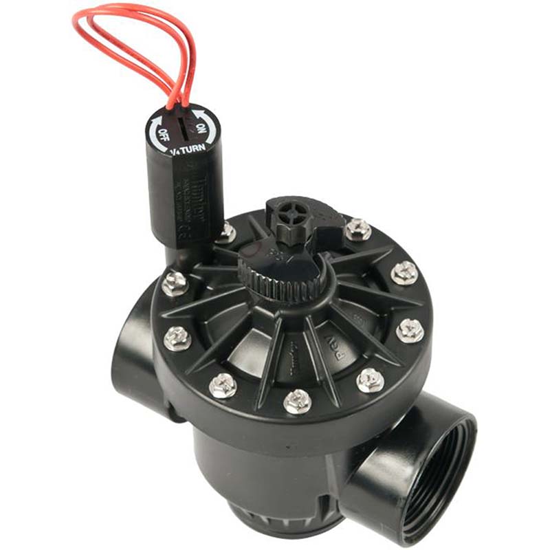 Válvula Eléctrica Hunter PGV-201 De 2 pulg. Incluye Solenoide y Control de Flujo