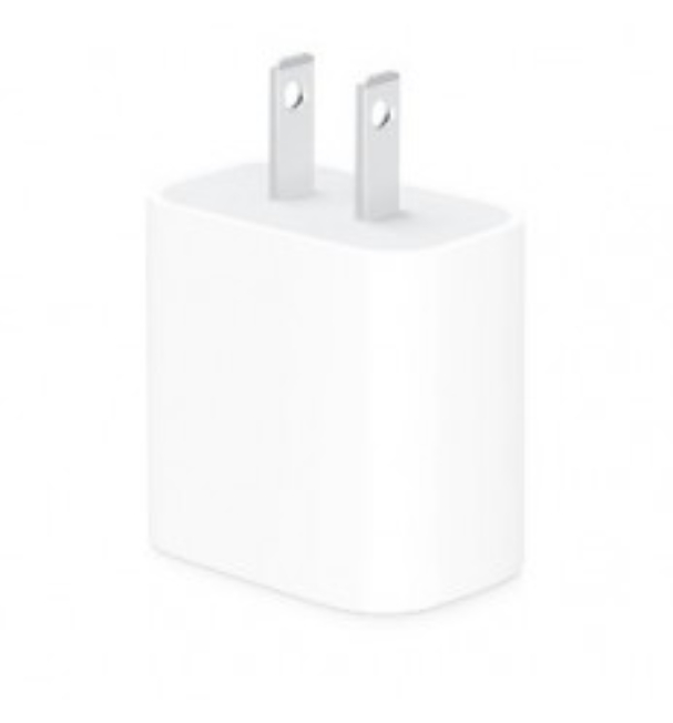 Cubo Cargador iPhone 20W USB Tipo C Power Adapter Blanco