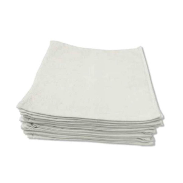 Paquete De 60 Toallas De Manos 30x30 Cm Blanca Mayoreo