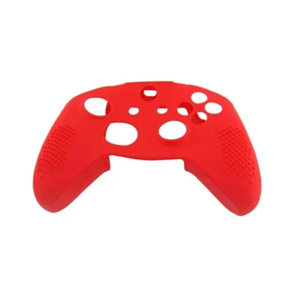 Funda Silicón Xbox One Control Y Thumb Grips Protector Goma (Rojo)