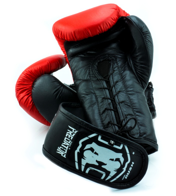 Guantes de box RUSH  PREDATOR SPORT Kick Boxing y Protector BUCAL  
