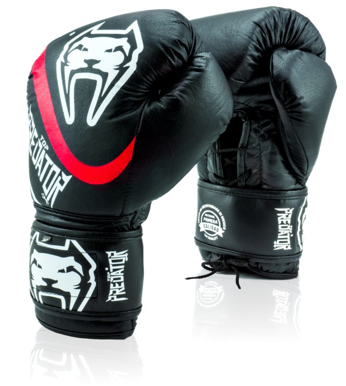 Guantes de box RUSH  PREDATOR SPORT Kick Boxing y Protector BUCAL  