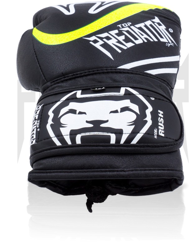 Guantes de box RUSH  PREDATOR SPORT Kick Boxing y Protector BUCAL  