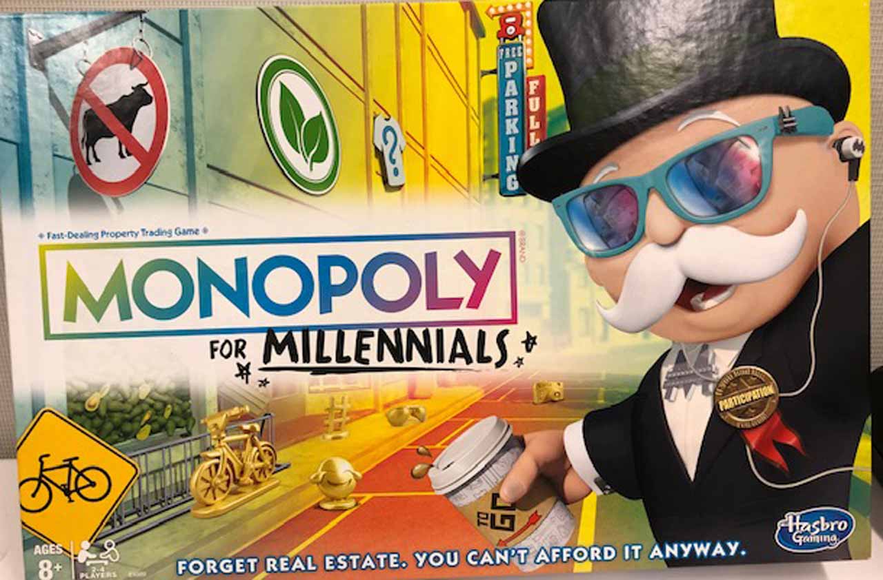 MONOPOLY MILLENIALS HASBRO