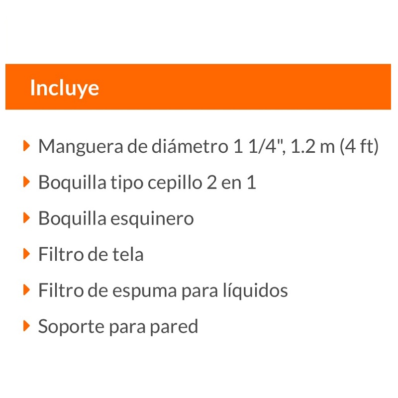 Aspiradora Plástica para auto 3 Galon Líquidos Y Sólidos 12091 Truper Autolavados -limpieza 