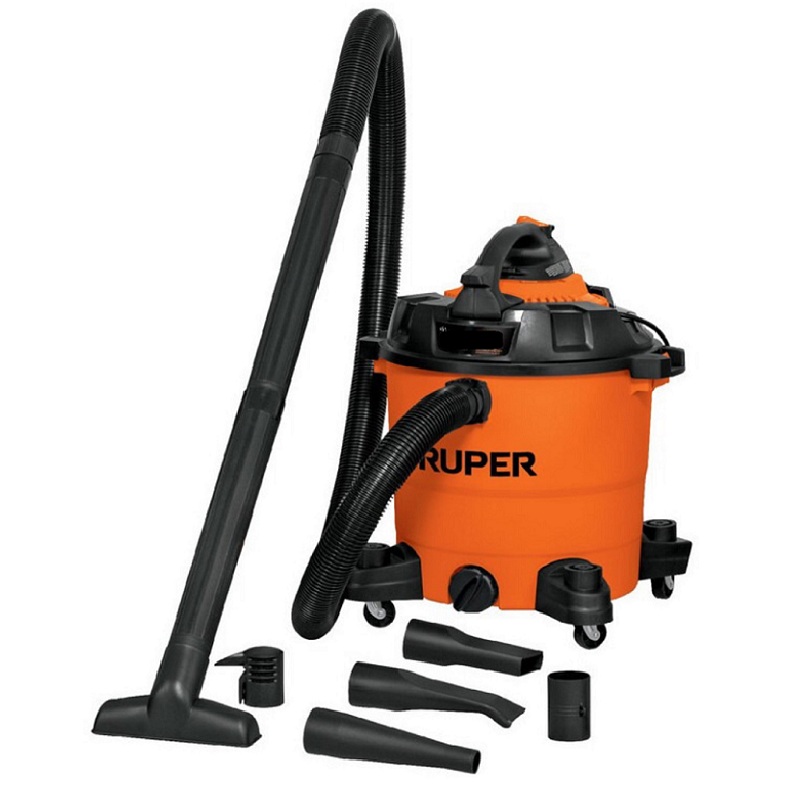 Aspiradora Plástica para auto 4 Galon Líquidos Y Sólidos Truper Autolavados