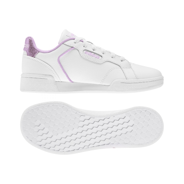 TENIS ADIDAS ROGUERA J  BLANCO-MUJER  FY7182