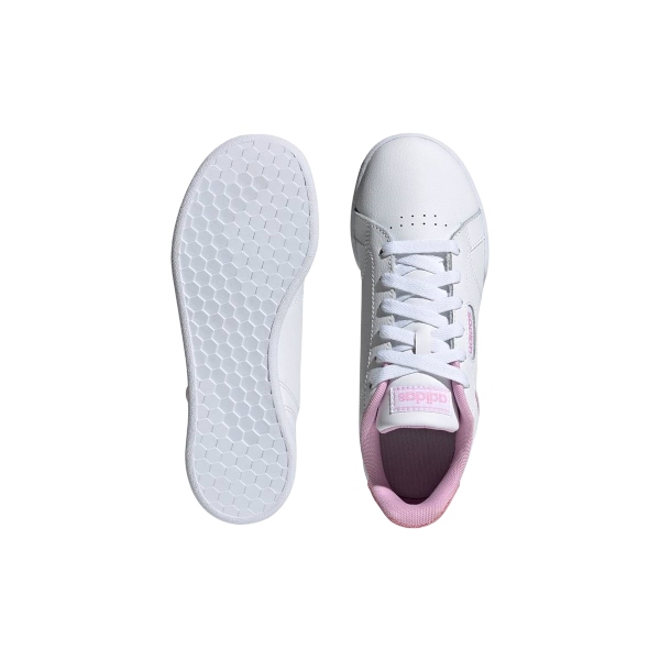 TENIS ADIDAS ROGUERA J  BLANCO-MUJER    FY7182