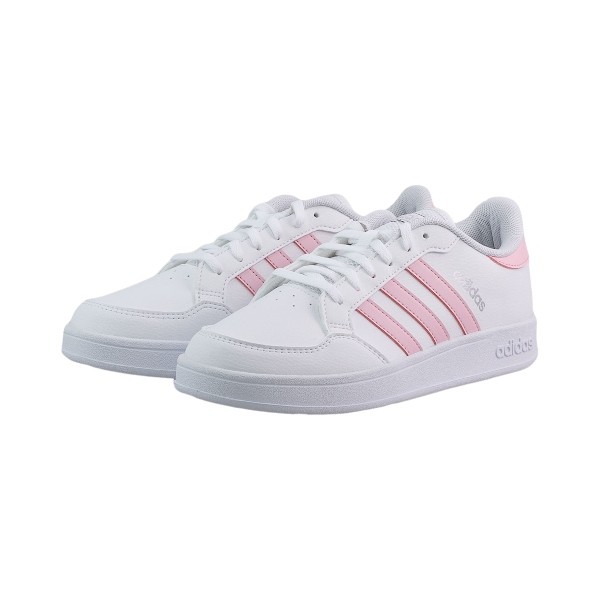 TENIS ADIDAS BREAKNET BLANCO/ROSA-MUJER   FZ2466