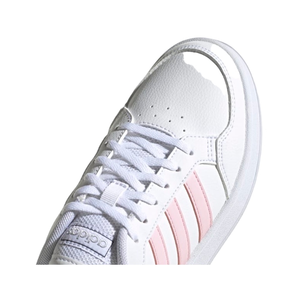 TENIS ADIDAS BREAKNET BLANCO/ROSA-MUJER   FZ2466