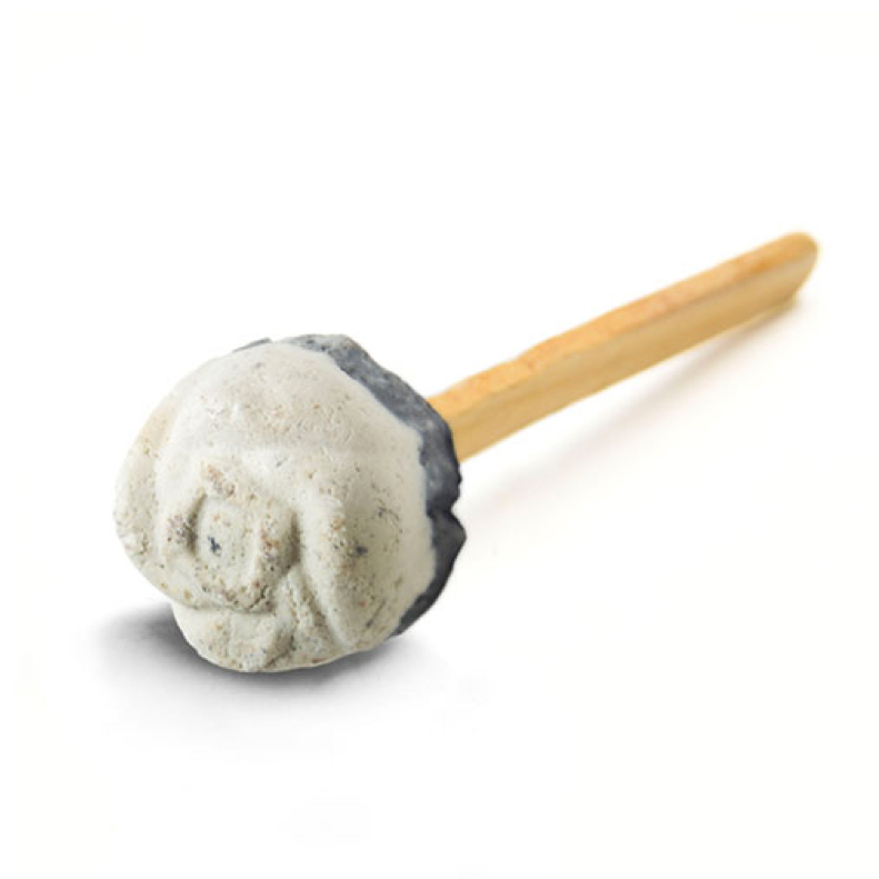 Pasta dental sólida Indra Ecosmética menta con carbón activado