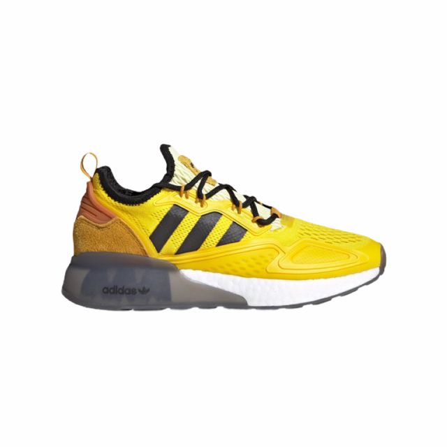 TENIS ADIDAS ZX 2K BOOST NINJA AMARILLO CASUAL EXCLUSIVE