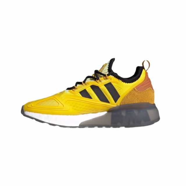 TENIS ADIDAS ZX 2K BOOST NINJA AMARILLO CASUAL EXCLUSIVE