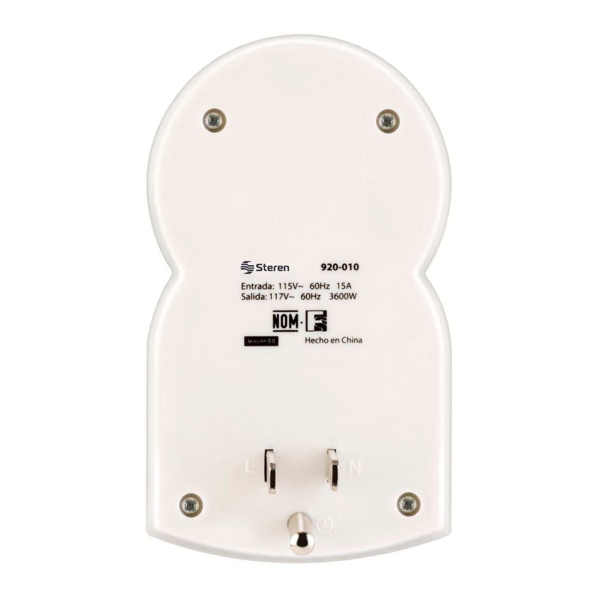 Protector contra variaciones de voltaje de 3600 W para electrodomésticos