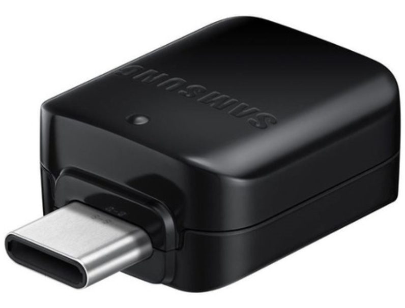 Adaptador OTG Samsung USB Tipo C a USB Negro