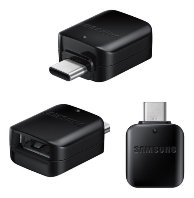 Adaptador OTG Samsung USB Tipo C a USB Negro