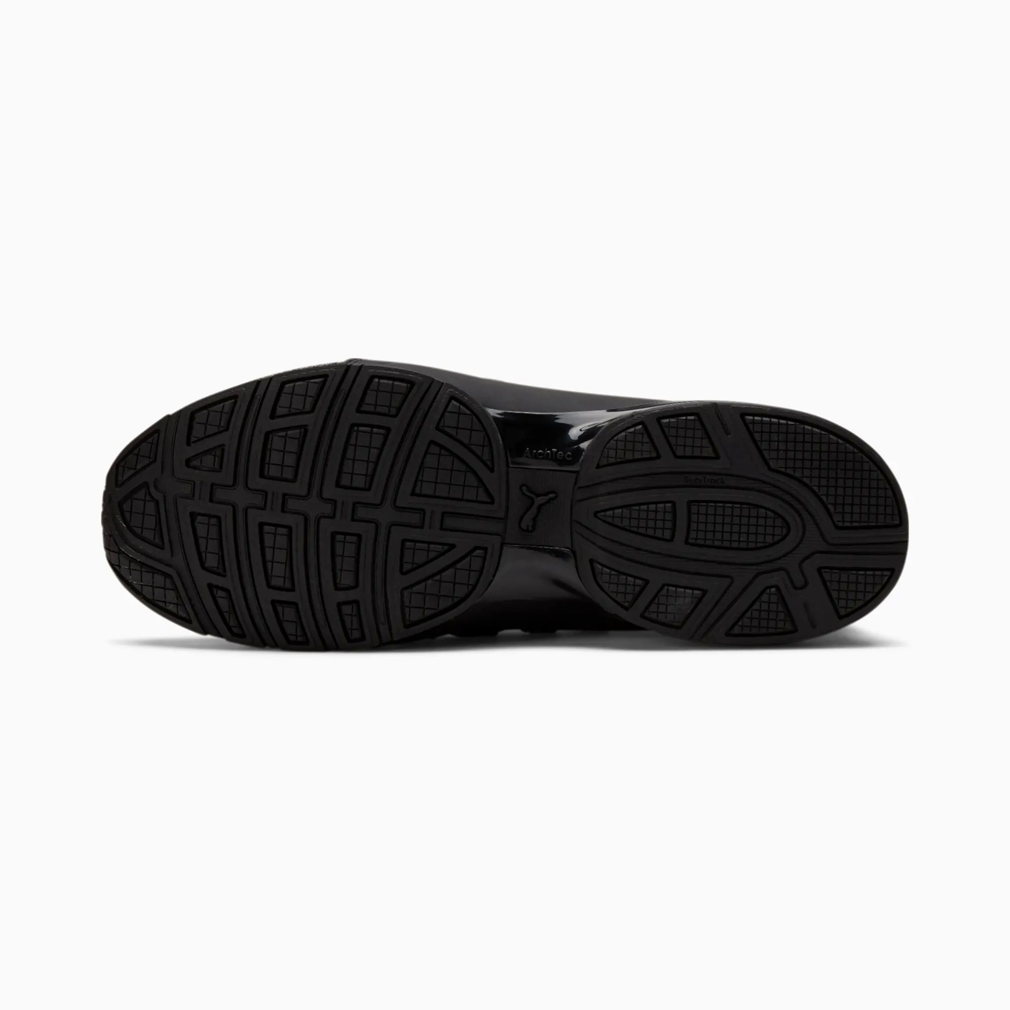 Tenis Puma Axelion Gris Negro de Caballero