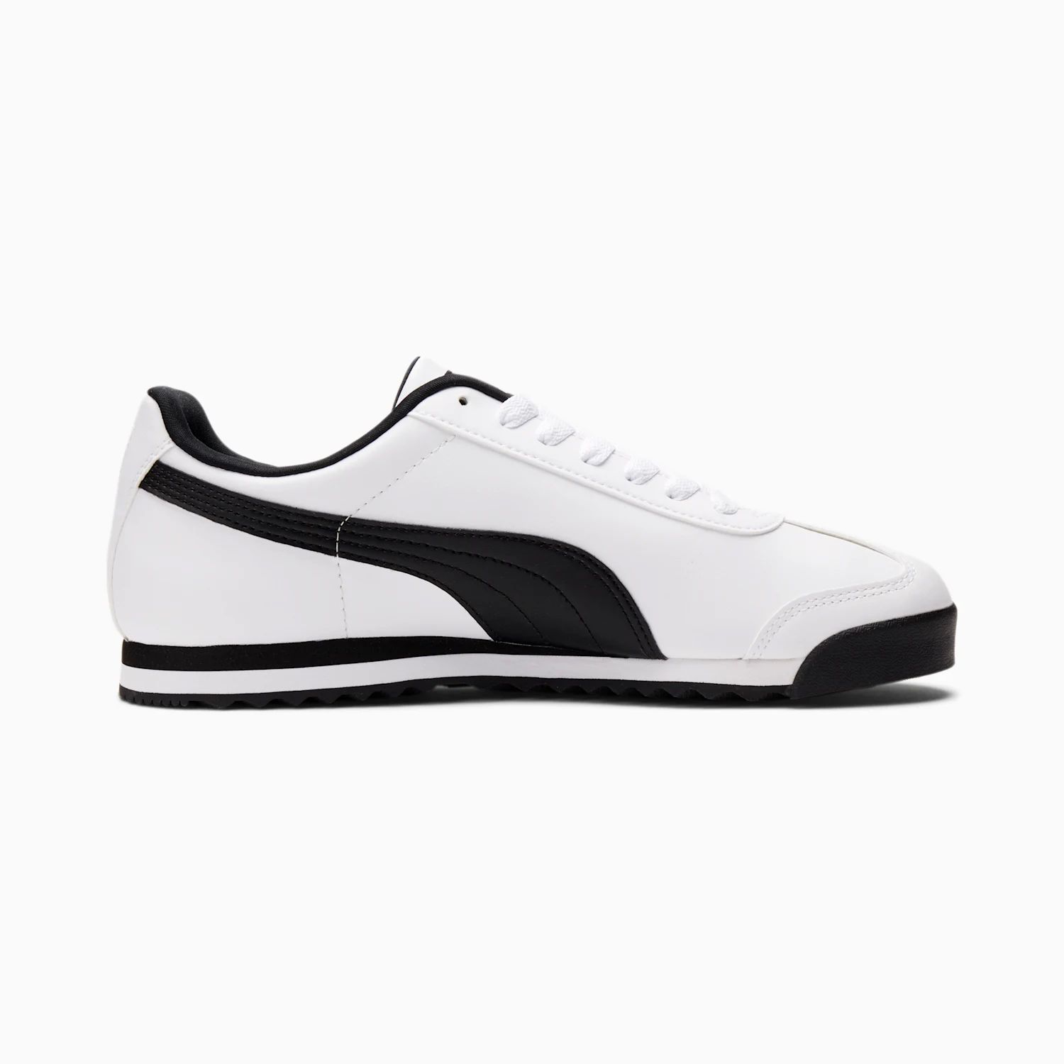 Tenis Puma Roma Basic Blanco Negro de Caballero